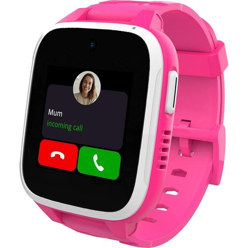 wasserdichte Telefon Uhr für Kinder (mit SIM-Karte) - 4G, Anrufe, Nachrichten, Schulmodus, SOS-Funktion, GPS, Kamera, Schrittzähler - inkl em
