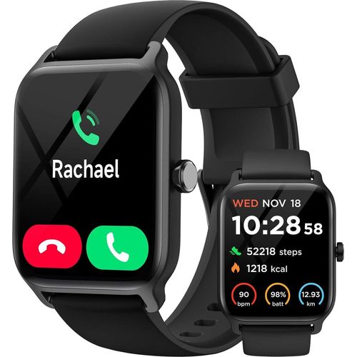 Smartwatch Herren mit Telefonfunktion Alexa Built-in 1.8