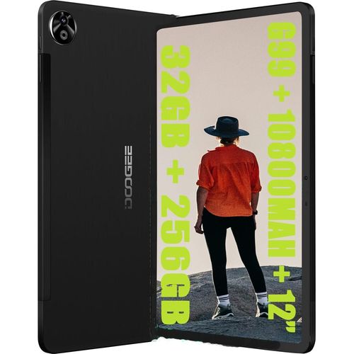 Tablet PC, G99 Octa-Core 32GB RAM + 256GB ROM (TF 2TB), Akku 10800mAh / 18W, 12 Pollici SÜD, 2,4K, Dual 4G LTE/SIM, 16MP + 8MP, Android 13,