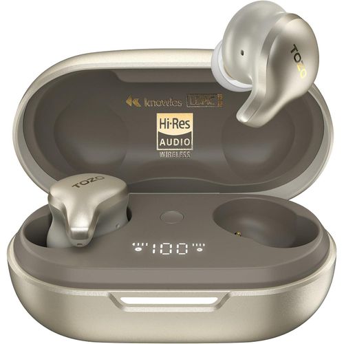 Kopfhörer Kabellos Bluetooth mit Hybrid Dynamik und Balanced Armature Treiber,OrigX Pro,LDAC Hi-Res Audio,App Steuerung,42dB ANC ENC Noise Cancelling