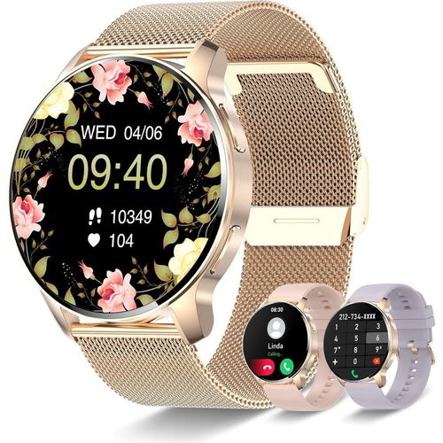 Smartwatch Frauen Damen mit Call, 1.32
