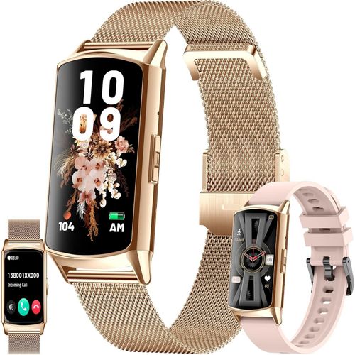 Smartwatch Damen mit Telefonfunktion, 1.58