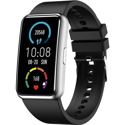 Smartwatch 9720, Fitnesstracker, mit Wettervorhersage, Schrittzähler, Stoppuhr, zum Blutdruck messen, wasserdicht fur Android und IOS