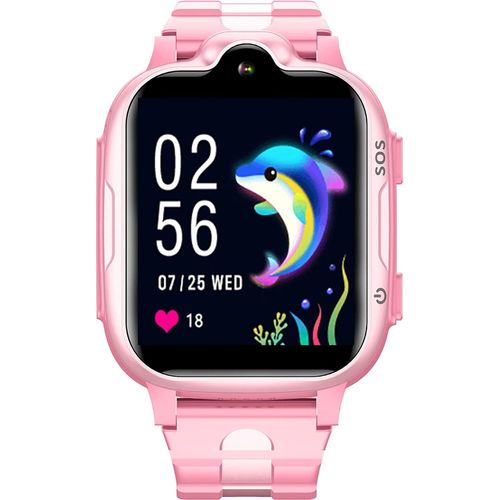 Kinder Smartwatch (1,69 Zoll, Touchscreen Android, iOS), Kinder Vielseitige Konnektivität, Sicherheitszonen wasserdicht (IP67) Kamera, GPS