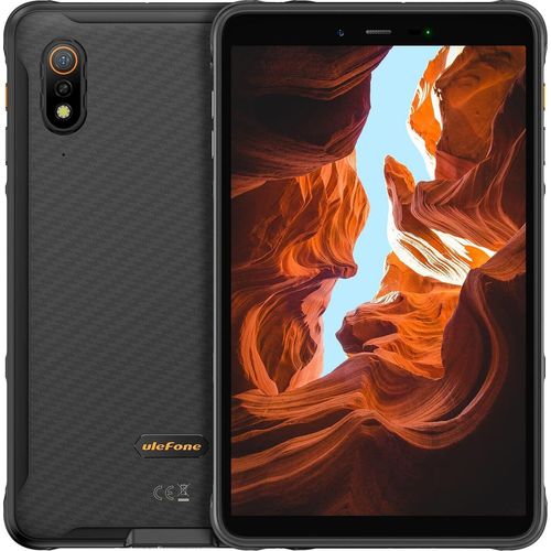 Tablet-Smartphone, 8'' Android 12 HD+ IP68/IP69K Wasserfest, Helio G25 4GB+64GB, 7650mAh Akku, Dual SIM 4G LTE (3-Kartensteckplatz), 13MP+5MP Kamera,