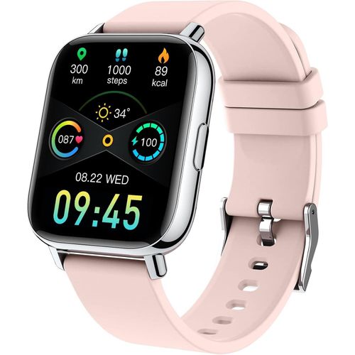 Damen Herren Smart Watch, Fitnessuhr mit 1,69