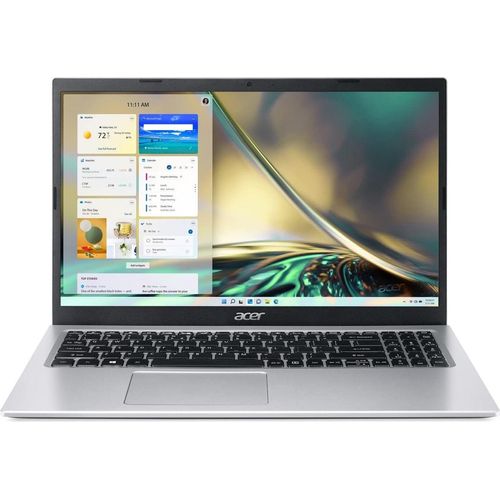 Laptop | 15, 6 FHD Display | Intel Core i5-1135G7 | 8 GB RAM | 256 GB SSD | Intel Iris Xe Graphics | Windows 11 | QWERTZ Tastatur | silber