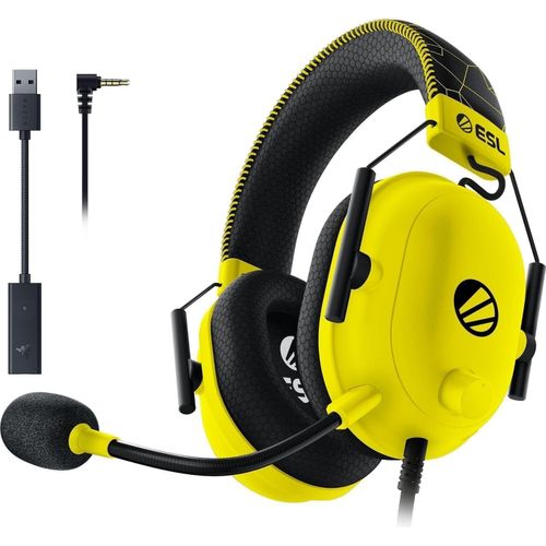 Blackshark V2 Premium E-Sports-Headset USB-Soundkarte (TriForce 50-mm-Treiber, HyperClear Cardiod-Mikrofon, erweiterte passive Geräuschunterdrückung