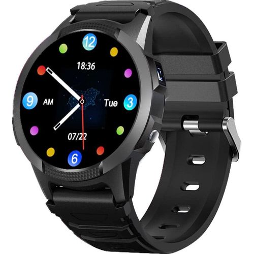 Kinder-Smartwatch mit GPS, Video- und Sprachanrufen, SOS-Taste, Schulmodus, Musik- und Videoplayer, Antispam-Kontaktliste und Pulsmesser.