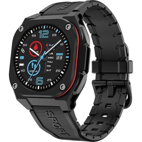 Kompass Militär Uhr Sportuhr Herren Damen Smartwatch Laufuhr Outdoor Fitnessuhr mit Telefonfunktion Gesundheitsuhr Blutdruckmessung Schrittzähler