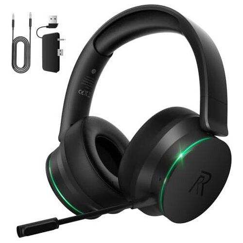 Gvyugke Wireless Gaming Headset Xbox Serie X | S, Eins, PS5, PC, Bluetooth -Mikrofon