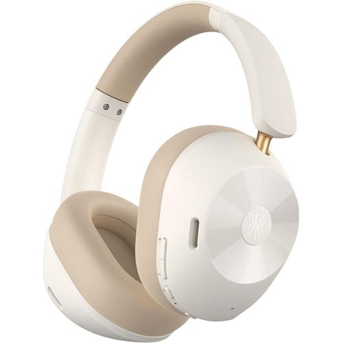 Over Ear Kopfhörer Kabellos Bluetooth, Hybrid Aktive Noise Cancelling, Hi-Res LDAC Audio, 75 Std. Akku, Bluetooth 5.4, klare Anrufe, Spielemodus