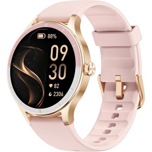 mit Telefonfunktion, Smartwatch Kompatibles Android und iOS TelefonFitnessuhr mit 100 Sports, Puls, Schlafen, Fitness Tracker IP68 Wasserdicht