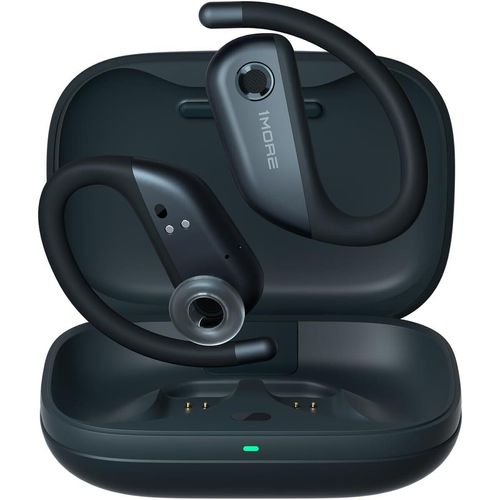 1MORE Fit S50 Open Ear Kopfhörer 5.3 Bluetooth, Sport Kopfhörer Kabellos mit Mikrofon, True Wireless Earbuds, Schnellladung, 38 Stunden Spielzeit, ENC