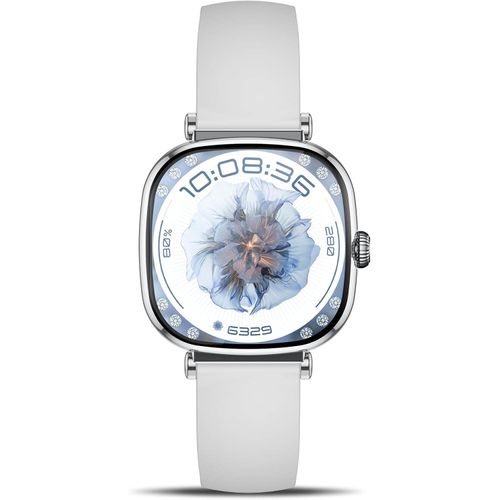 Smartwatch Damen mit Telefonfunktion 24H Herzfrequenz/Stress, SpO2 Pulsmesser Schlafmonitor DIY Dial 100+ Sportmodi IP68