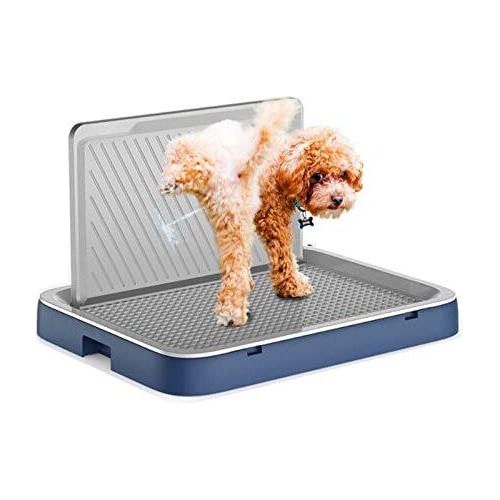 Automatische Katzenstreu -Tablett, Hundeköpfchen -Indoo -Trainingspads, abtrennend, wiederverwendbare Matte Alternative tragbare Toilettenwelpen (L)