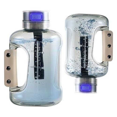 1,5 L Wasserstoff-Wasserflasche,Tragbare Wasserstoff Wasser Ionisator Maschine Mit SPE/PEM-Technologie, Wassergenerator, Sportwasserflasche für