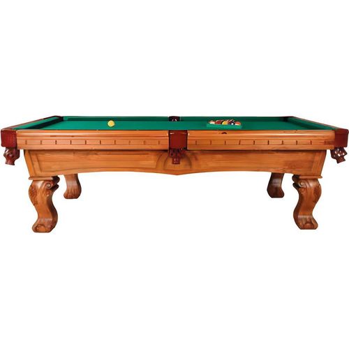 Freizeittisch Billardtisch Stilvoller Spieltisch Holztisch Pooltisch 8ft