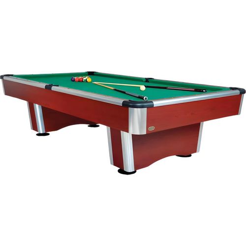 Pooltisch Braun Billardtisch Spieltisch Freizeittisch Spieloberfläche 9ft