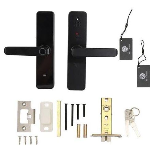 Smart Lock, 5 in 1 Türschleuderschließloser Zugriff, IC -Karte, Fingerabdruck, Kennwort, mechanische Schlüssel, mobile App, elektronische Entsperren
