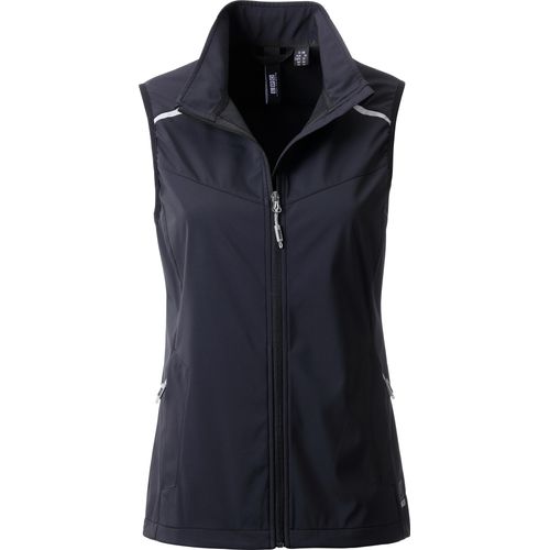 Softshellweste LPO "Damen Softshellweste Hellen", Damen, Gr. 40 (M), schwarz, Webware: Softshell - 100% PES, 4-Way-Stretch, 3-Lg-Laminat, Westen
