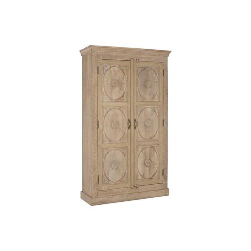 Schrank Home ESPRIT natürlich Mango-Holz 125 x 43 x 214 cm