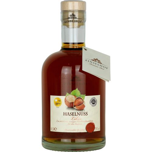 Zinselhof Haselnusslikör 17,0 % vol 0,5 Liter - Inhalt: 6 Flaschen