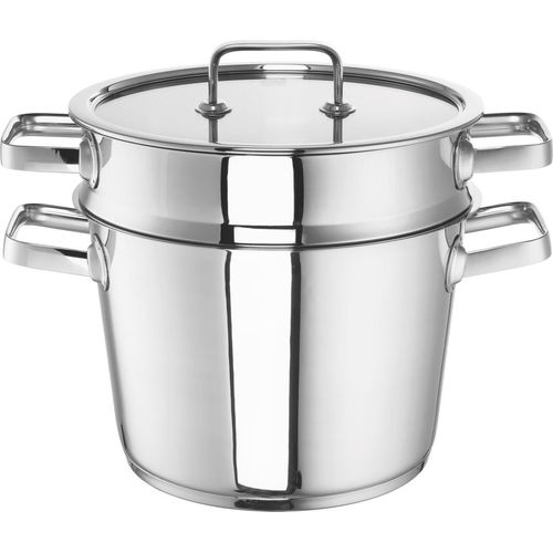 ROHE Germany Edelstahl-Spaghetti-Topf Conia, 24 cm, mit Einsatz