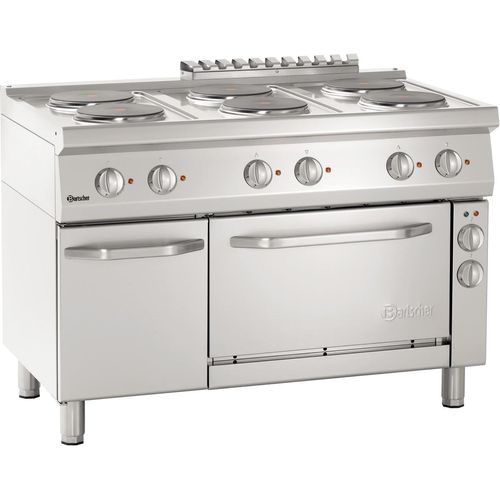 Bartscher Elektroherd 700, B1200, 6Pl, EBO