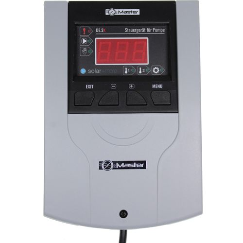 Master DE.40 Festbrennstoffregler mit einstellbaren Potenzielfreien Kontakt 150-200°C