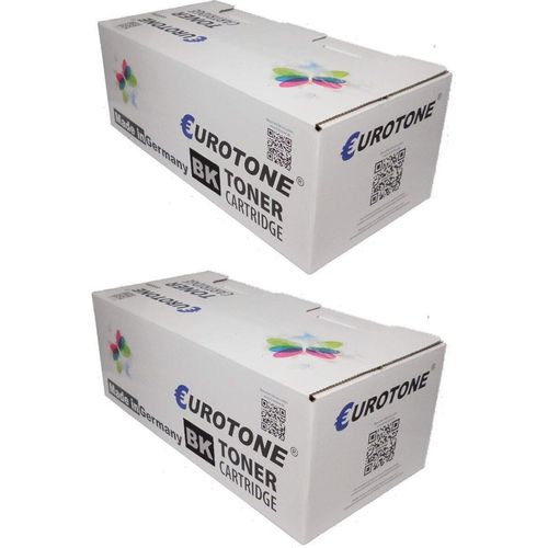 2x XXL Eurotone Toner Alternative für Dell 593-BBBJ 8PTH4 Black Schwarz
