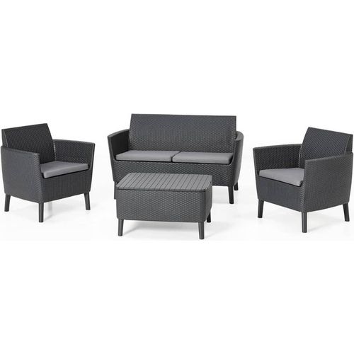 Allibert Salemo Lounge-Set, Farbe Graphite
