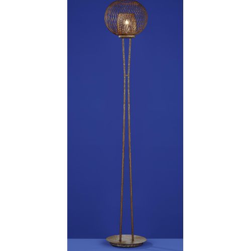 Deutsche Rostfarbene Standleuchte 1xE27 max. 60W/230V Höhe 180cm Antikdesign