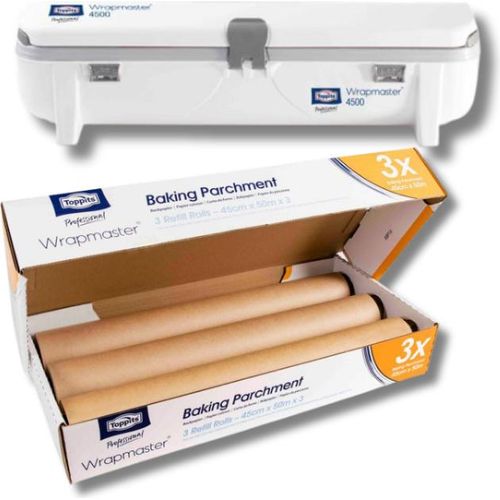 SET effizienter Wrapmaster Spender WM4500 und wiederverwendbares Backpapier 4500