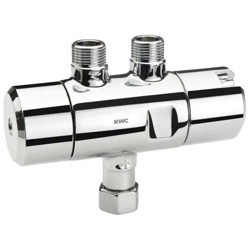 KWC Thermostat zur Warmwasserversorgung von Waschtischarmaturen aus Messing