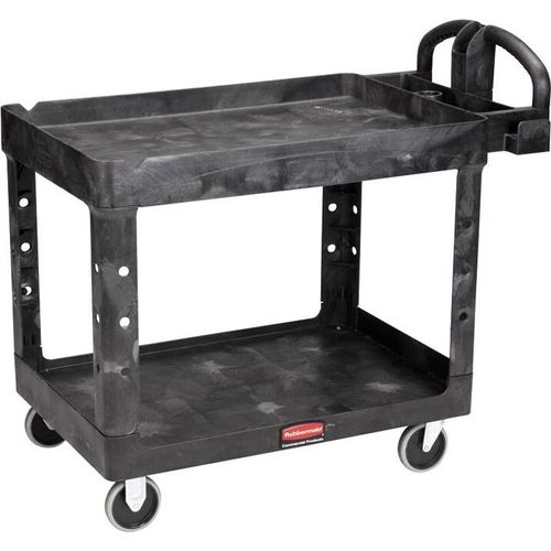 Rubbermaid Transportwagen, aufstehender Rand aus Kunststoff