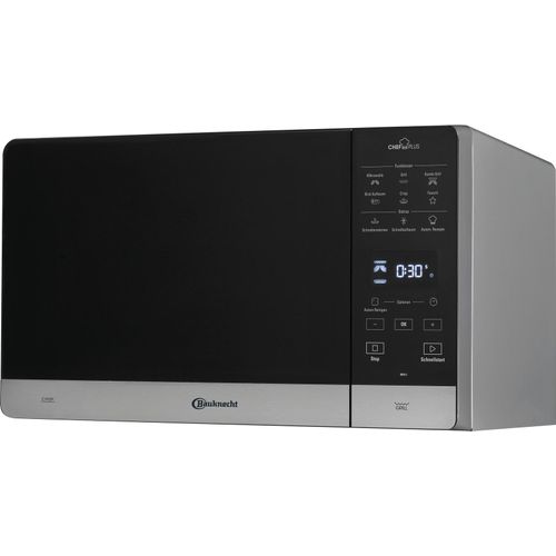 Bauknecht MW 45 SL Mikrowelle, Crisp-Syste, Brot auftauen, AutoClean-Programm