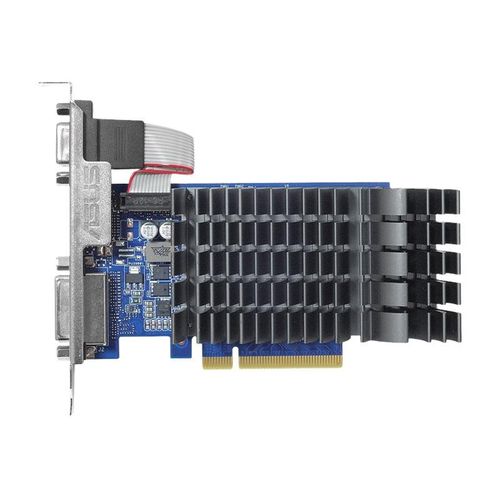 ASUS GeForce GT 730 (GK208) Silent V2 2GB DDR3 Grafikkarte - VGA/DVI/HDMI