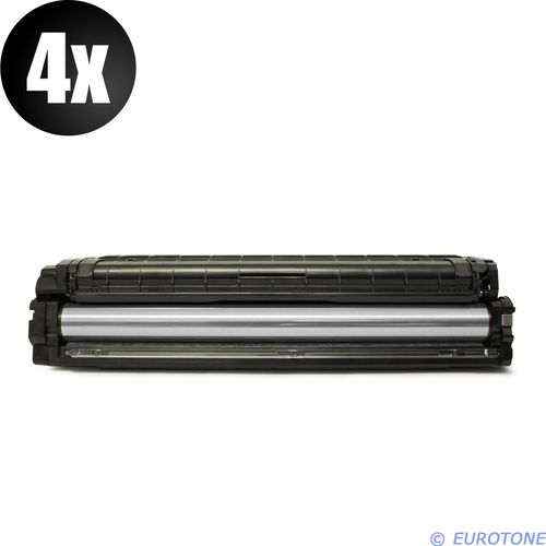 4x Eurotone Toner Alternative für Samsung CLT-K505L Black Schwarz