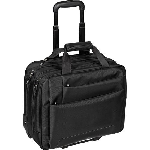 Pilotenkoffer Bowatex Trolley Aktenkoffer Business Koffer Schwarz 48cm Dermata