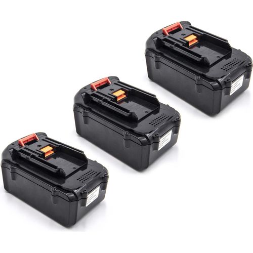 vhbw 3x Akku kompatibel mit Makita BBC300LRDE, BBC300L, BC231UDWBE, BC231, BBC300LZ2C, BBC300LZ, BC231UDZ, BBC300 Werkzeug (3000 mAh, Li-Ion, 36 V)