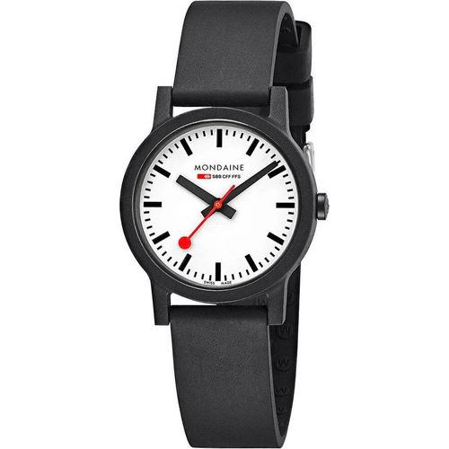 Mondaine Damen Uhr Armbanduhr 32 mm MS1.32110.RB Essence PU