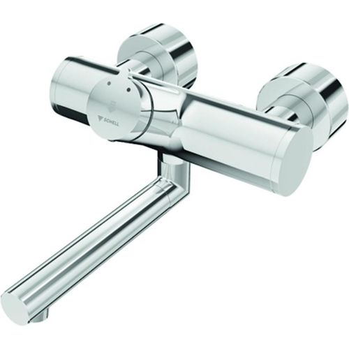 Schell Vorwand-WT-Armatur VITUS VW-SC-M mit Desinfektion, chrom 270 mm