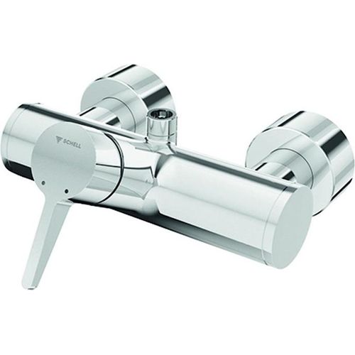 Schell Vorwand-Duscharmatur VITUS VD-EH-M/o chrom, Einhebel Mischwasser, Duschanschluss oben mit Desinfektion