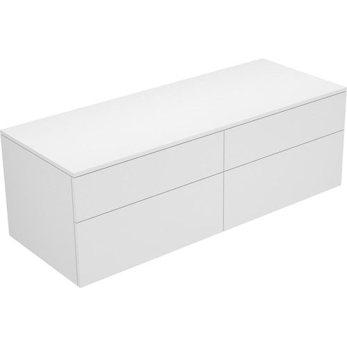 Keuco Sideboard EDITION 400 4 Frontauszüge 2100 x 472 x 535 mm trüffel/trüffel