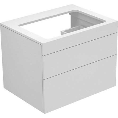 Keuco Waschtischunterbau EDITION 400 700 x 546 x 535 mm, ohne Hahnlochbohrung trüffel/trüffel