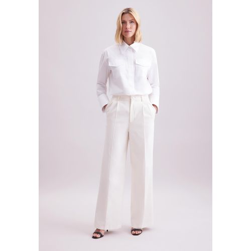 Culotte SEIDENSTICKER, Damen, Gr. 44, Normalgrößen, beige (tofu), 100% Baumwolle, unifarben, Hosen
