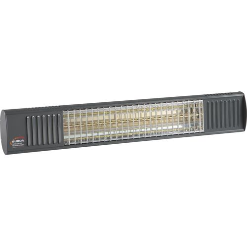 Burda Infrarot Heizstrahler TERM2000 Color IP67 anthrazit 2 kW