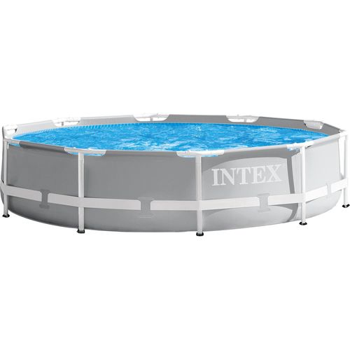 INTEX 26702GN - PrismFrame Pool (305x76cm) inkl. GS-Filterpumpe 1250 l/h