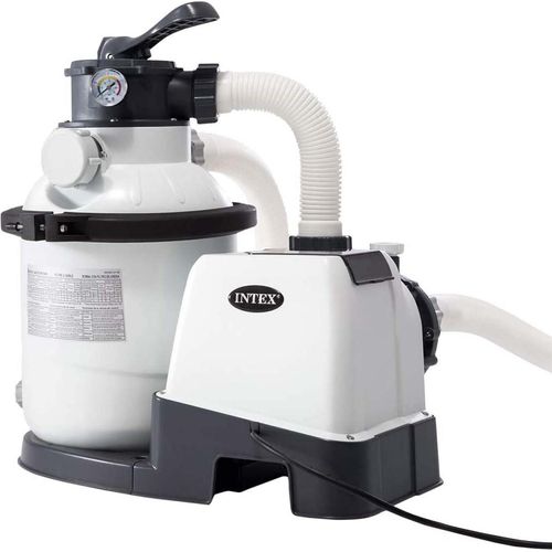 INTEX 26644GS - RCD Sandfilterpumpe - SX1500 (4,5m³l/hr, bis 20m³ Pool) Filterpumpe Poolfilter